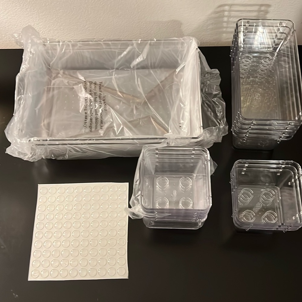 14 Piece Drawer Organizers